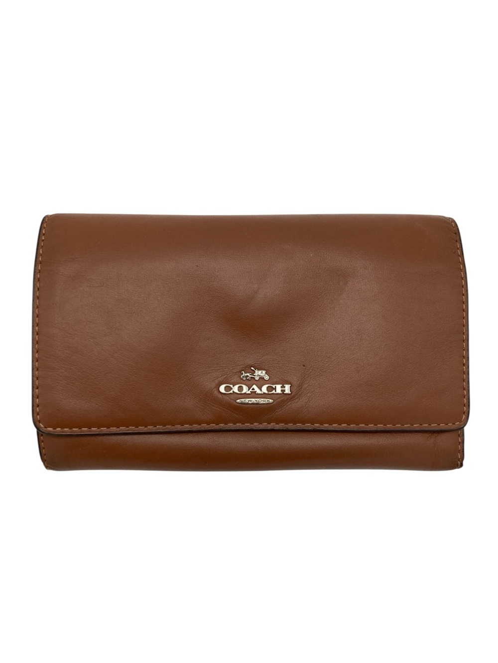 Coach Leather Wallet On A Chain - No Strap